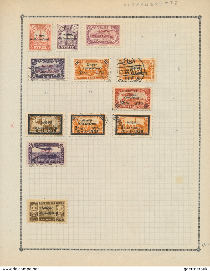 24752 Französische Kolonien: 1890/1960 (ca.), Used And Mint Collection Of Aprx. 40 Different Countries In - Autres & Non Classés