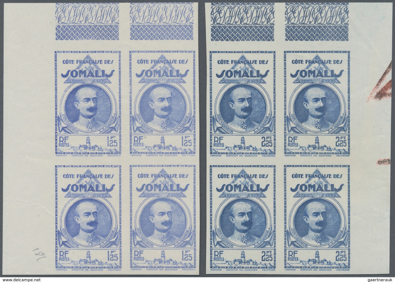 24757 Französische Kolonien: 1938/1940 (ca.), Accumulation On Stocksheets With About 100 PROOFS (complete - Autres & Non Classés