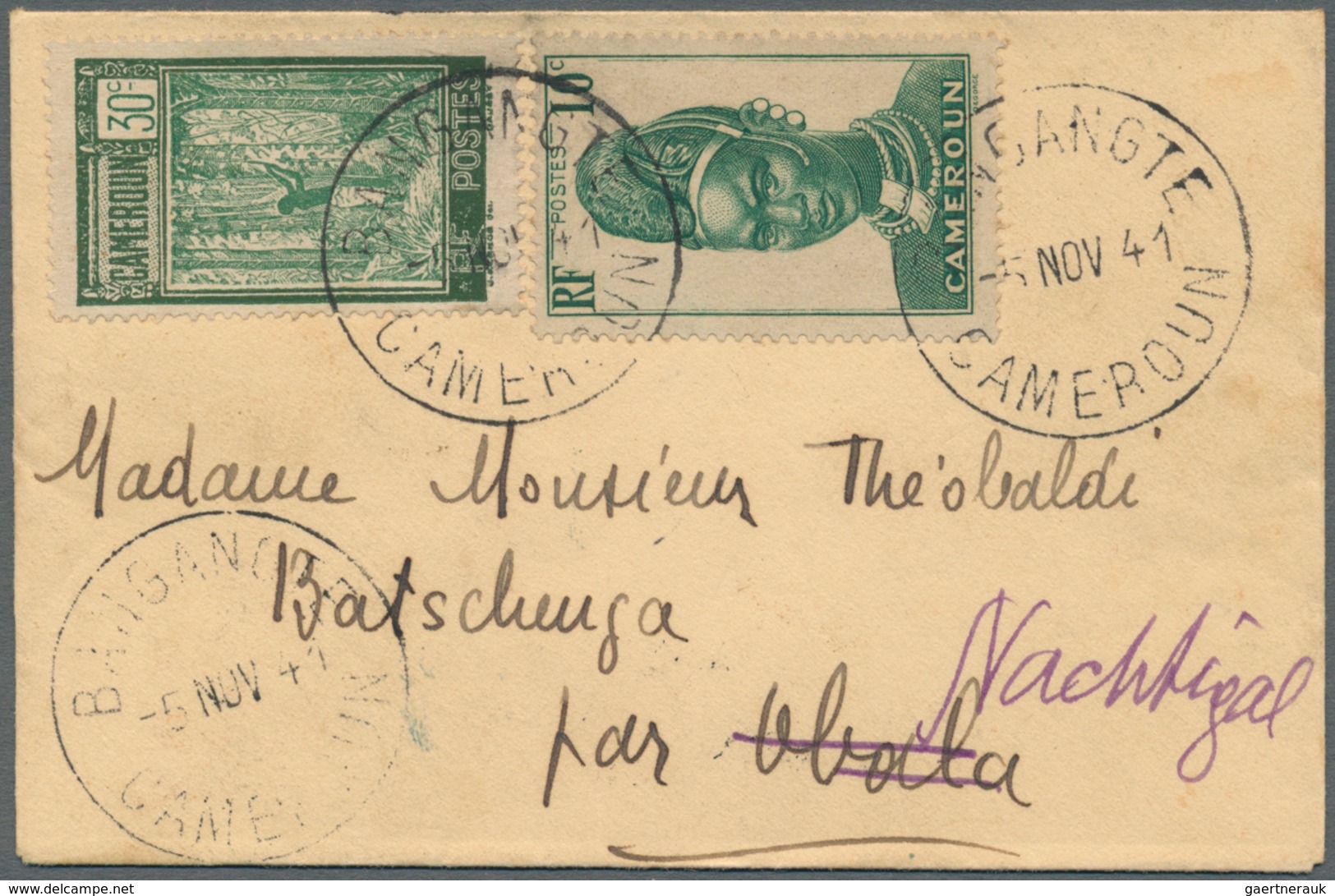 24762 Französische Kolonien / Nachfolgestaaten: 1871/1944: 87 better covers and postal stationeries includ