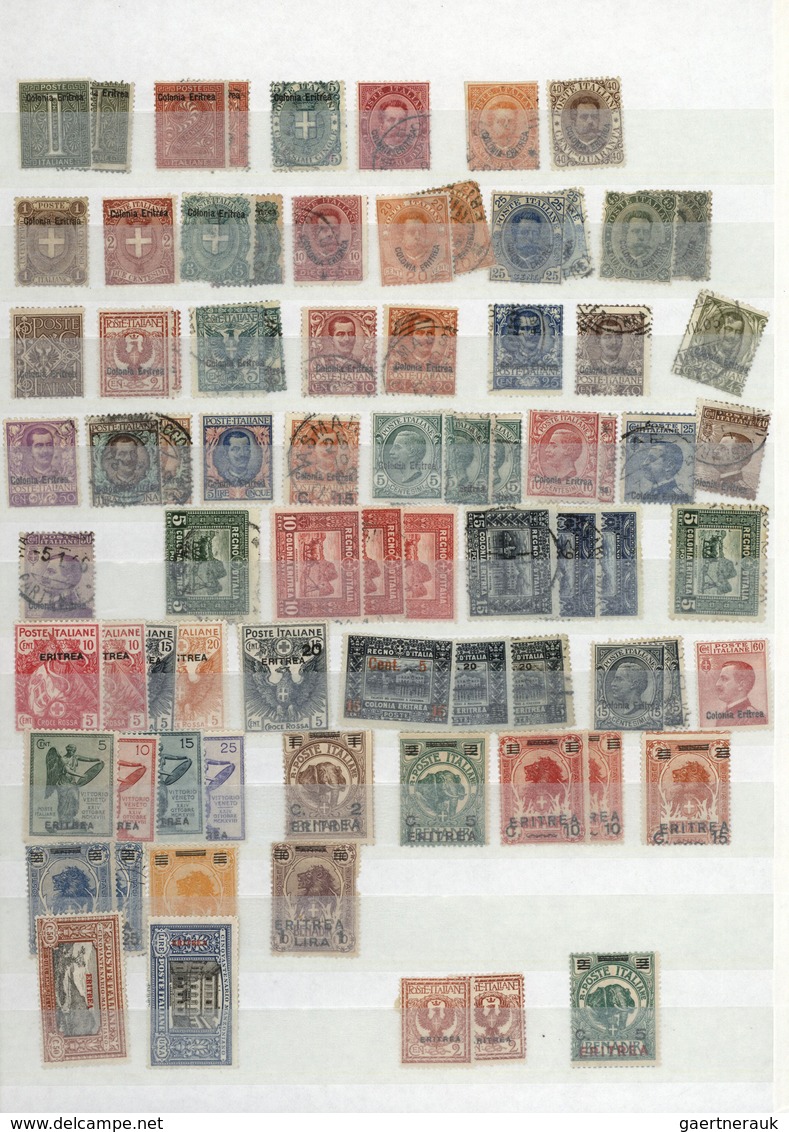 24766 Italienische Kolonien: 1893/1941, Mainly Mint Collection Of Eritrea, Somalia And AOI On Stockpages, - Emissions Générales