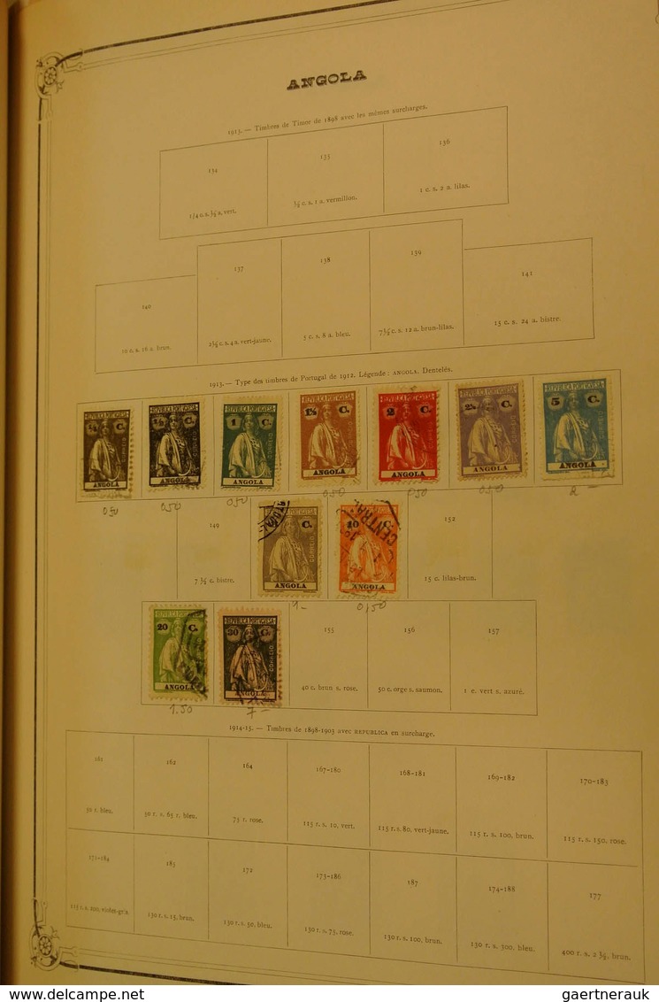 24772 Portugiesische Kolonien: 1880/1971: MNH, mint hinged and used collection Portugese territories 1880-