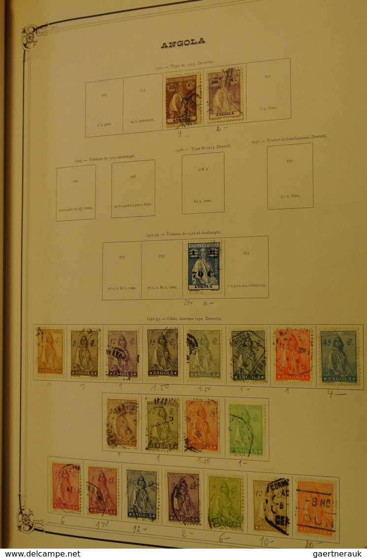 24772 Portugiesische Kolonien: 1880/1971: MNH, mint hinged and used collection Portugese territories 1880-