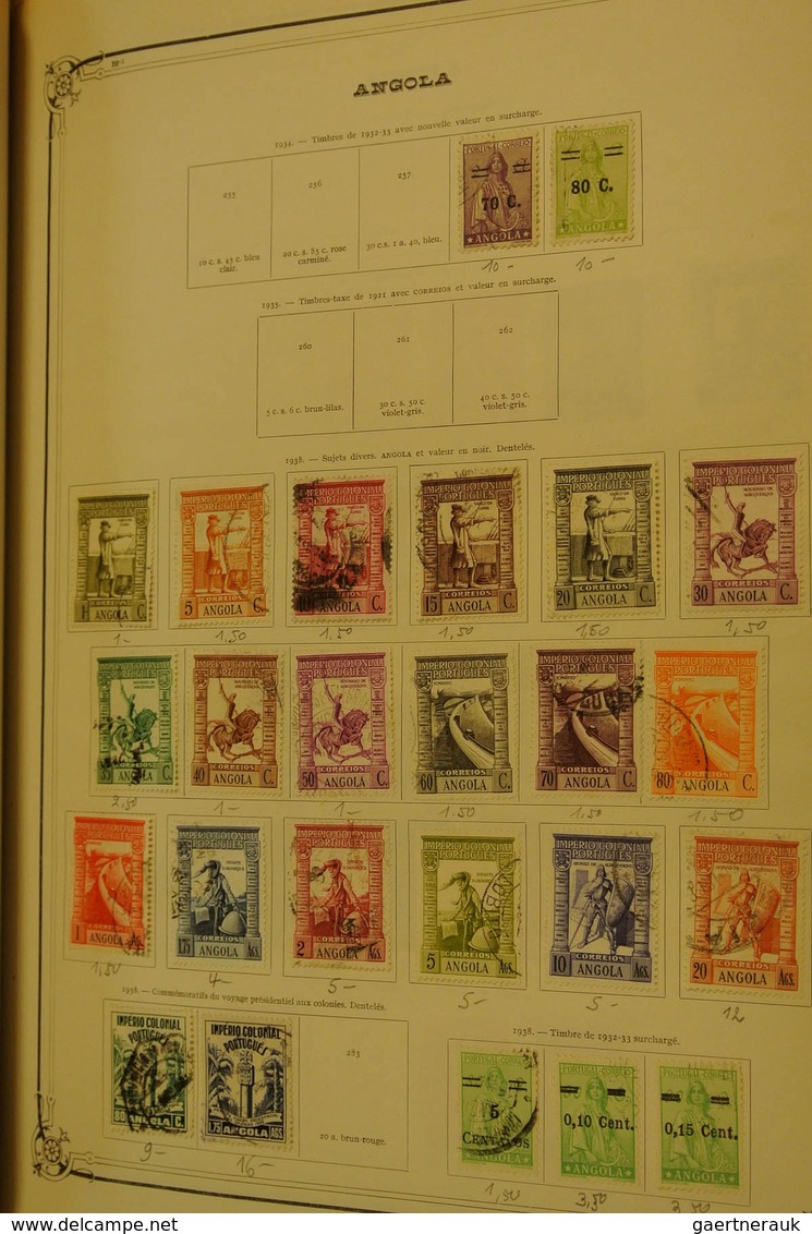 24772 Portugiesische Kolonien: 1880/1971: MNH, mint hinged and used collection Portugese territories 1880-