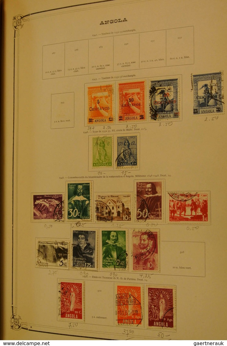 24772 Portugiesische Kolonien: 1880/1971: MNH, mint hinged and used collection Portugese territories 1880-