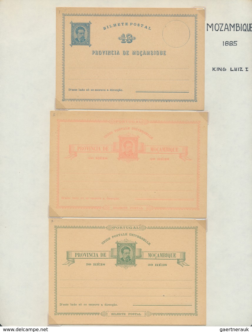 24773 Portugiesische Kolonien: 1882/1950 Ca., Very Comprehensive Collection With Ca.330 Different Mint Pos - Autres & Non Classés