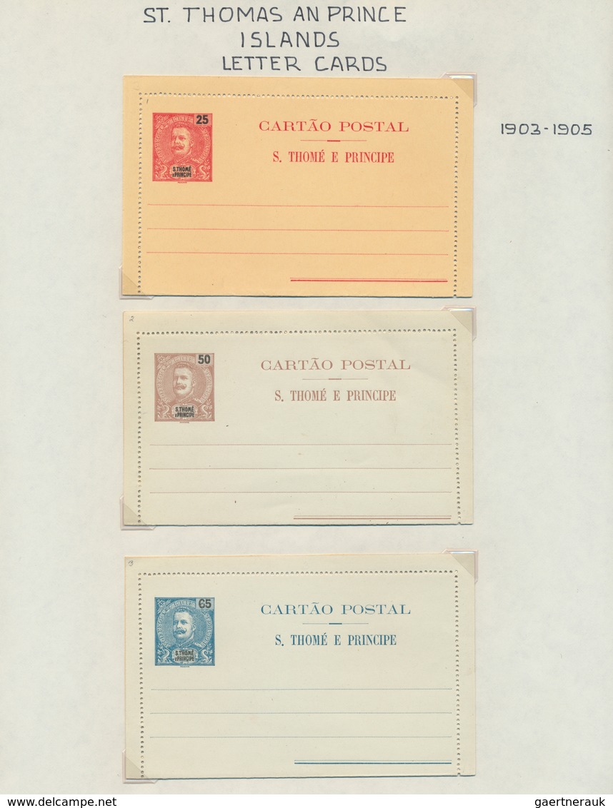 24773 Portugiesische Kolonien: 1882/1950 Ca., Very Comprehensive Collection With Ca.330 Different Mint Pos - Autres & Non Classés