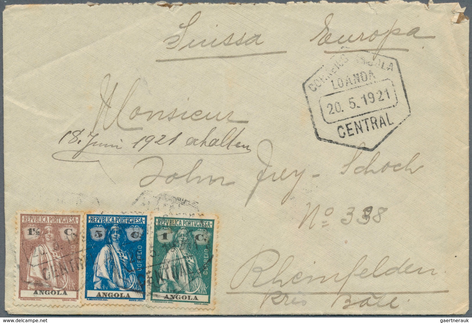 24774 Portugiesische Kolonien: 1906/1964, Portugal/colonies, Group Of 31 Covers/cards, Nice Part Colonies - Autres & Non Classés