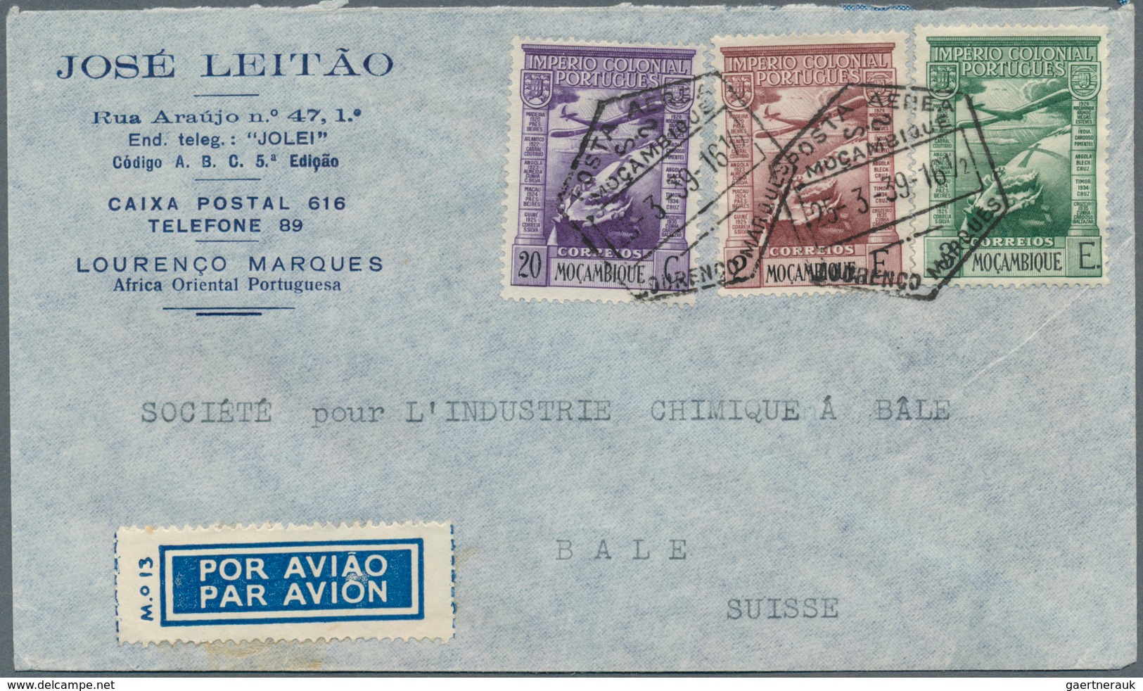 24774 Portugiesische Kolonien: 1906/1964, Portugal/colonies, Group Of 31 Covers/cards, Nice Part Colonies - Autres & Non Classés