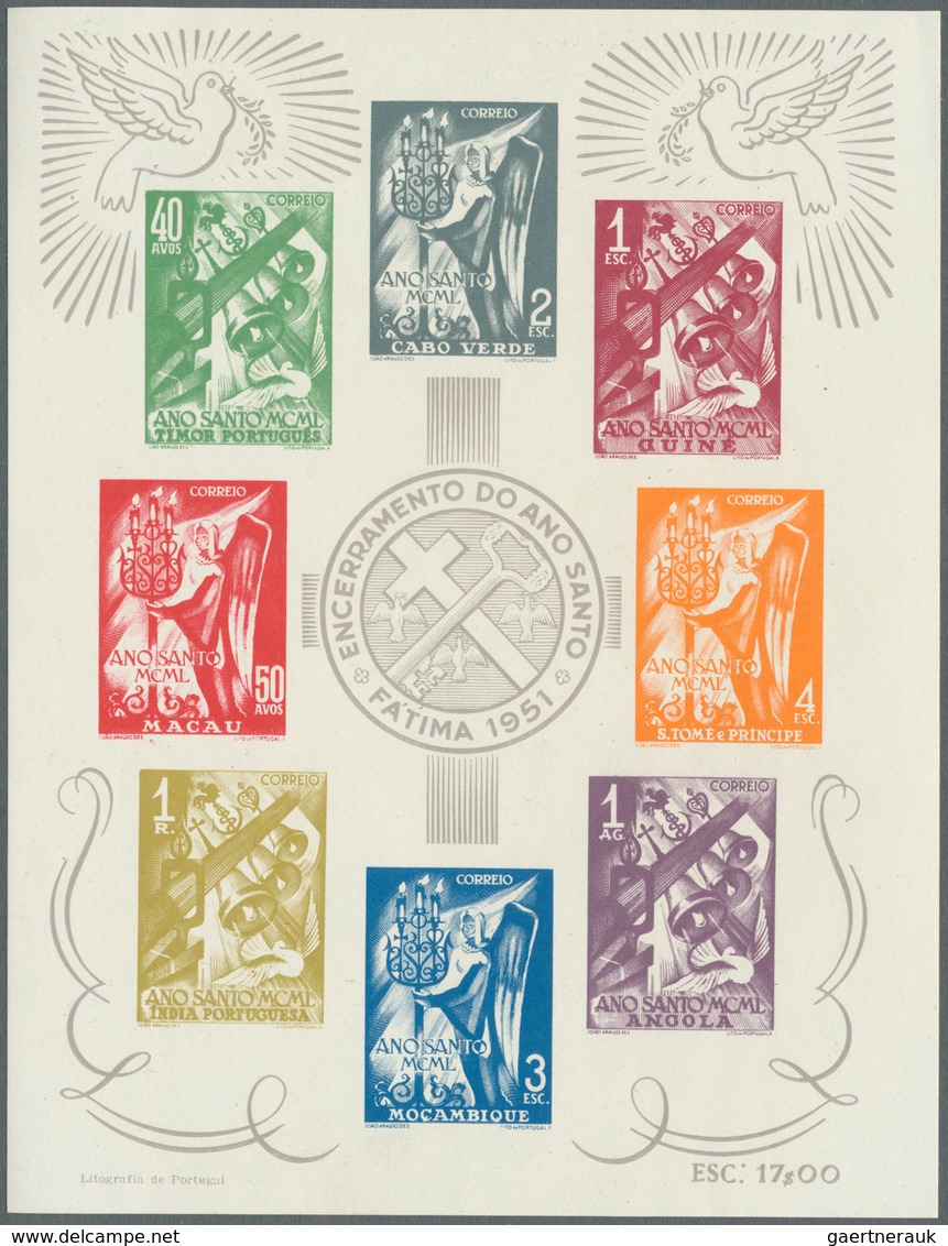 24775 Portugiesische Kolonien: Portuguese Provinces Overseas 1951: Complete Collection Of All Issues ínclu - Autres & Non Classés