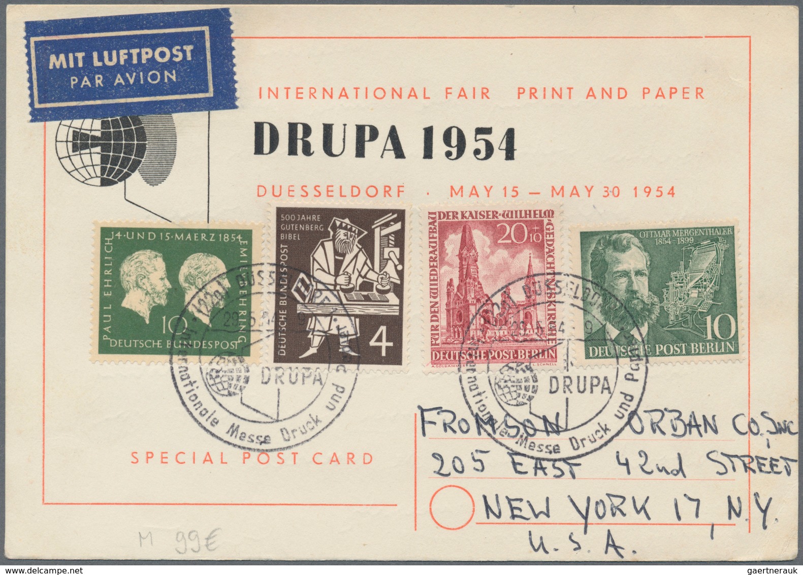 24831 Flugpost Alle Welt: 1900/2000, huge collection of international airmail covers in over 100 albums, i