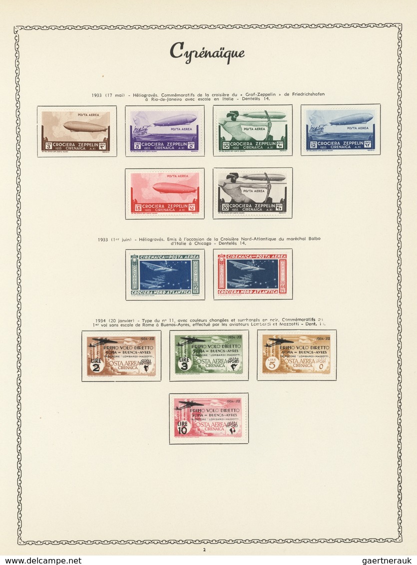 24832 Flugpost Alle Welt: 1912/1945, Extensive Collection Of Mint Airmail Stamps Worldwide Housed In Two J - Andere & Zonder Classificatie
