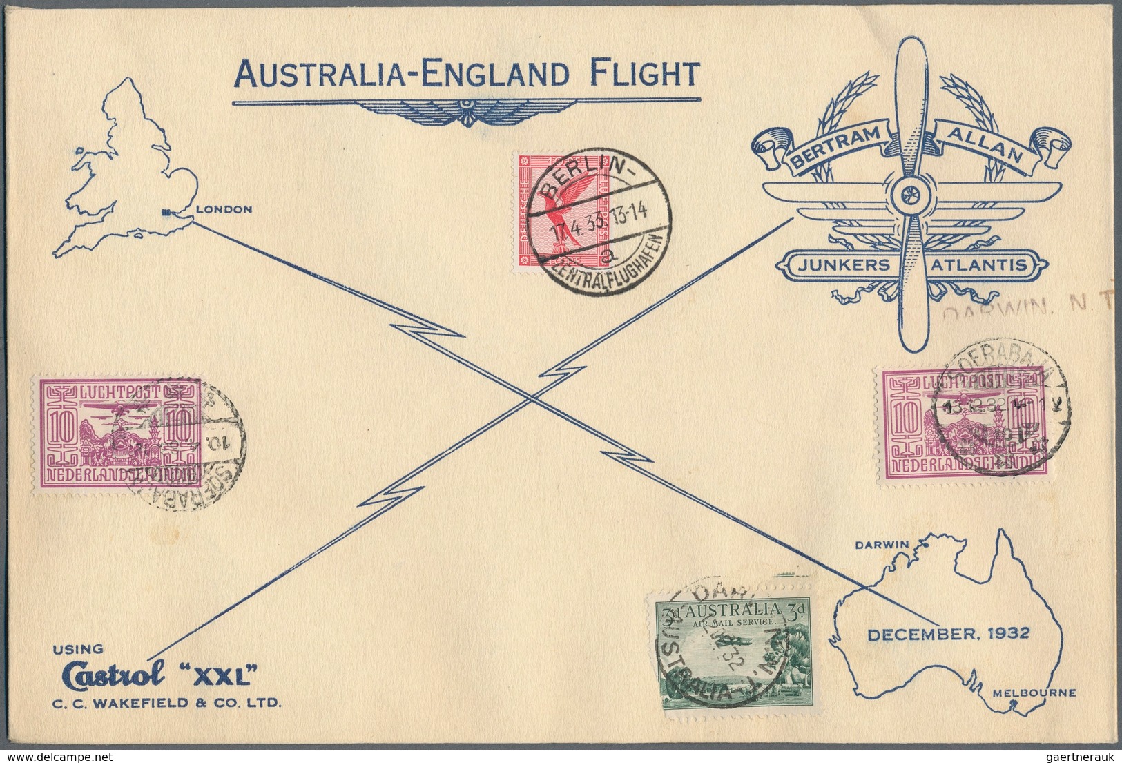 24835 Flugpost Alle Welt: 1930/2003 (ca.), AIRMAIL/SPACE, Comprehensive Accumulation Of Apprx. 12.000/15.0 - Autres & Non Classés