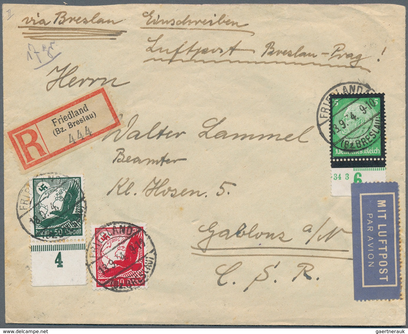 24835 Flugpost Alle Welt: 1930/2003 (ca.), AIRMAIL/SPACE, Comprehensive Accumulation Of Apprx. 12.000/15.0 - Autres & Non Classés