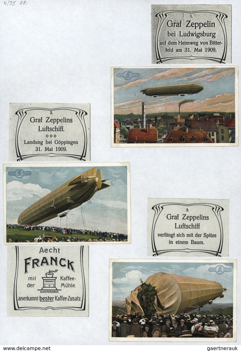 24839 Zeppelinpost Deutschland: 1900/2000, Interesting Collection, Chronolgically Sorted In 7 Volumes, Inc - Poste Aérienne & Zeppelin