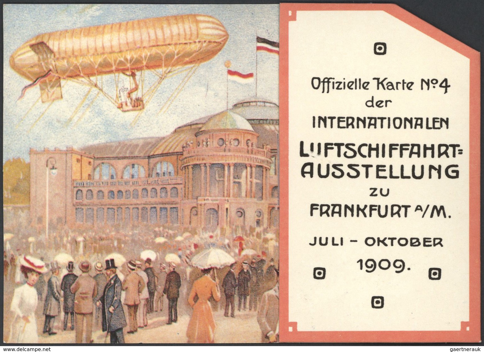 24839 Zeppelinpost Deutschland: 1900/2000, interesting collection, chronolgically sorted in 7 volumes, inc