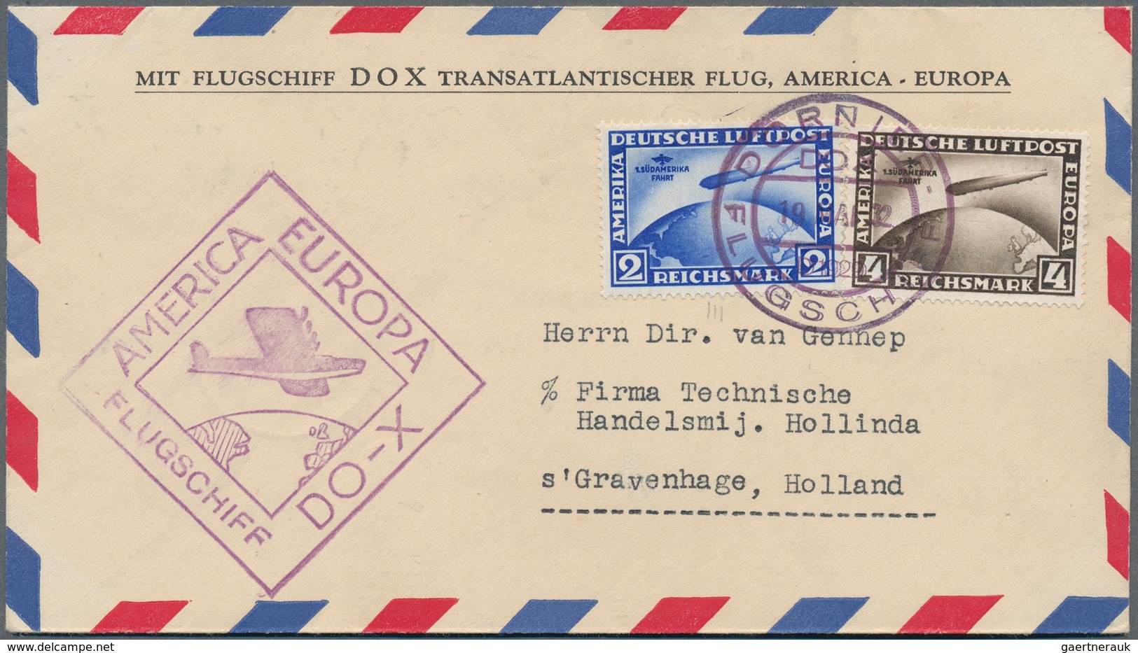 24841 Zeppelinpost Deutschland: 1912/1936, Umfangreicher Sammlungsbestand Inkl. Etwas Flugpost Mit Ca. 85 - Poste Aérienne & Zeppelin