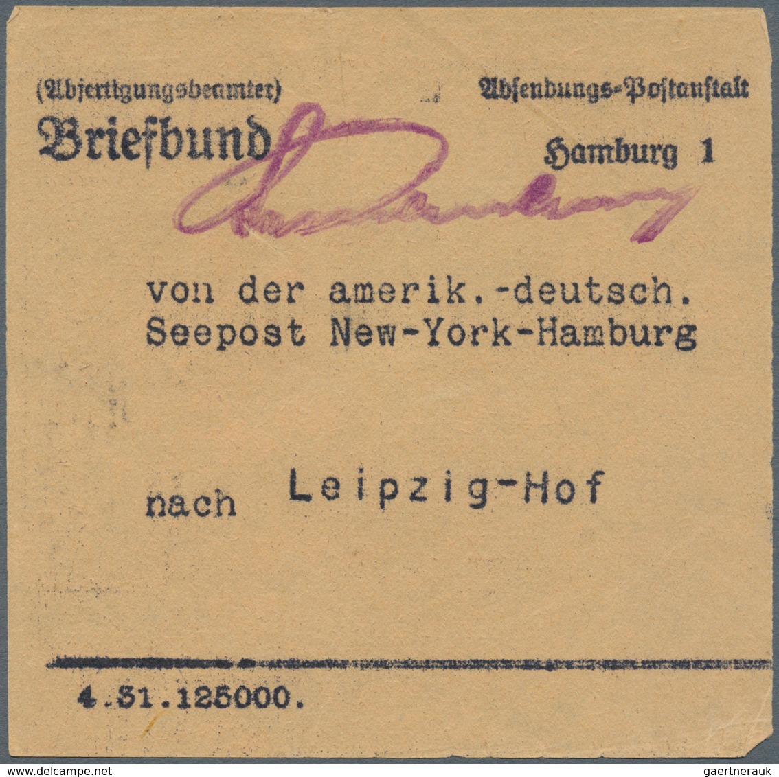 24861 Deutsche Schiffspost im Ausland - Seepost: 1920/1945, Partie von über 80 Belegen mit vielen interess