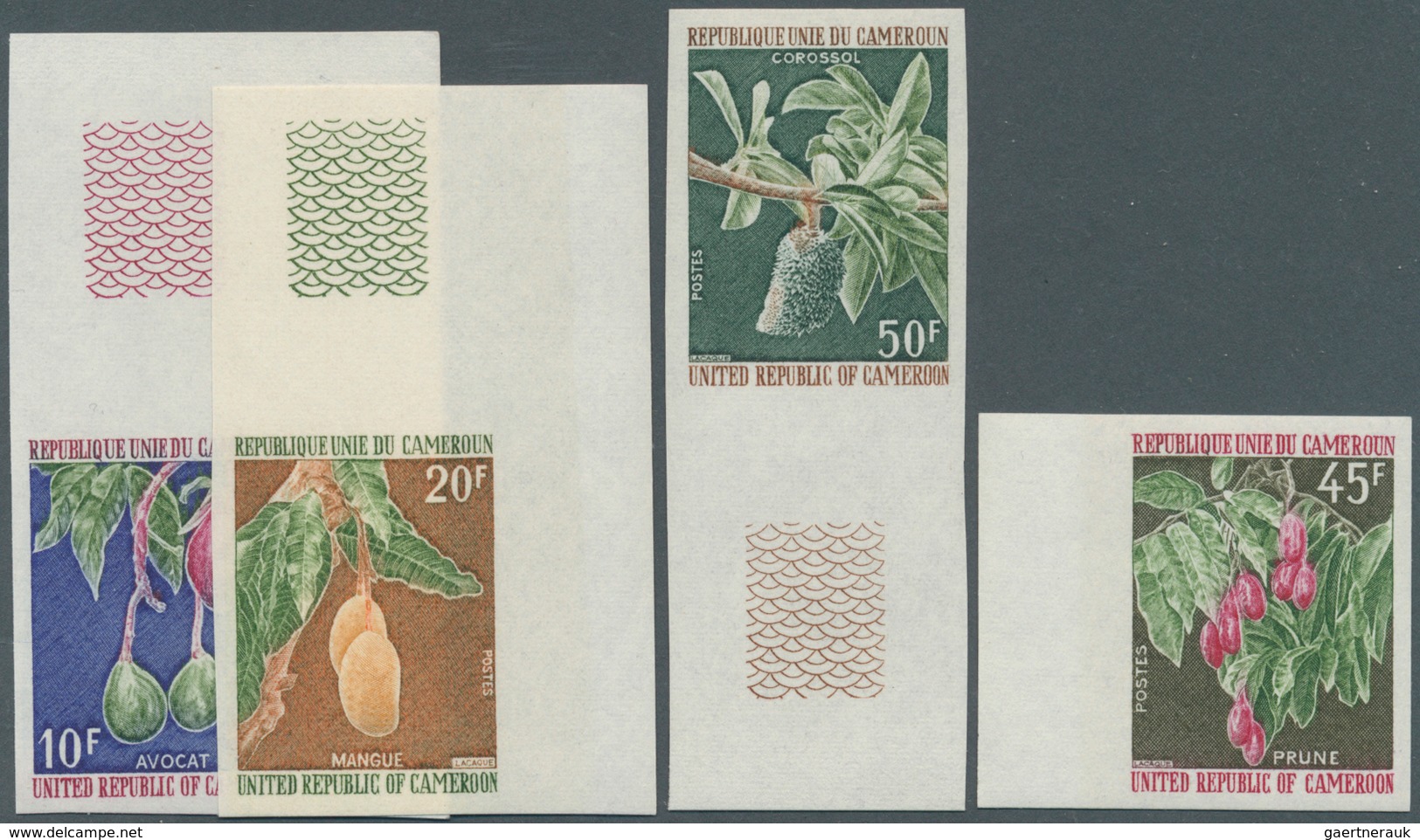 24913 Thematische Philatelie: 1970s/1990s. Lot With About 70 Proof And Color Proof Stamps Of Former French - Non Classés