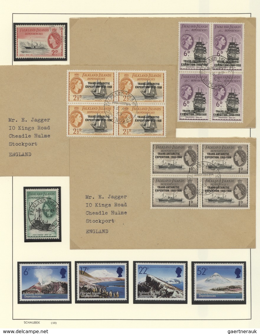 24938 Thematik: Antarktis / antarctic: 1930/2000, comprehensive collection of apprx. 470 covers/cards (com