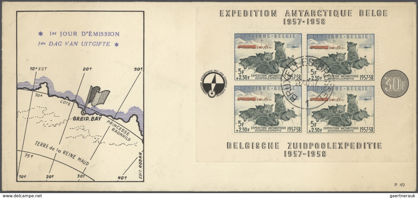 24940 Thematik: Antarktis / antarctic: 1934/2000 (ca.), Antarctic and a few Arctic, sophisticated accumula