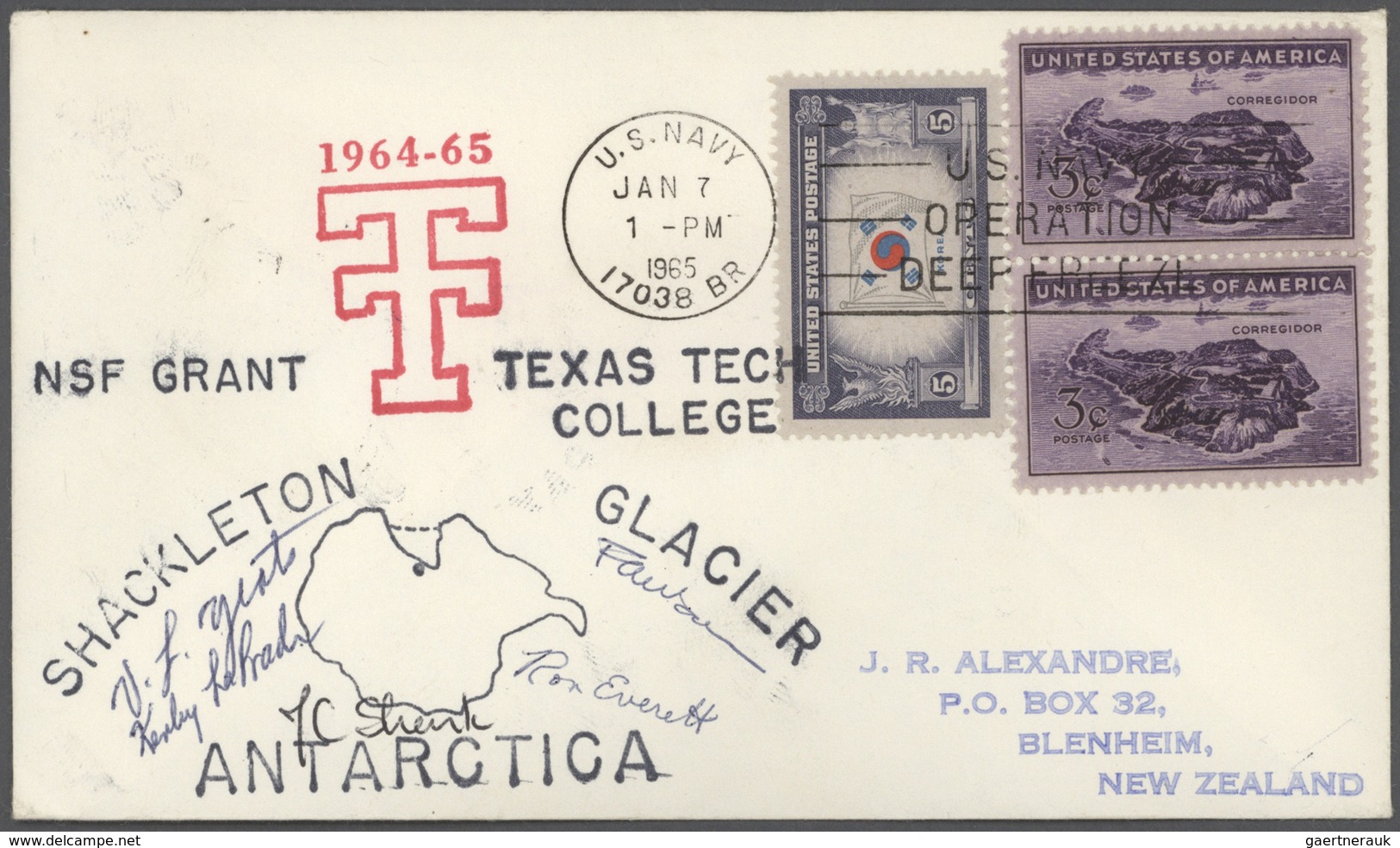 24941 Thematik: Antarktis / antarctic: 1934/2009, U.S. ANTARCTIC ACTIVITIES (incl. a few Arctic), comprehe