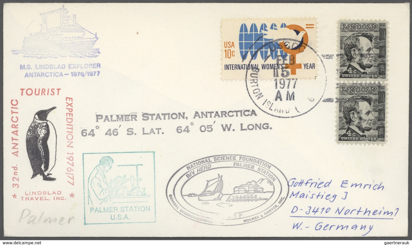 24941 Thematik: Antarktis / antarctic: 1934/2009, U.S. ANTARCTIC ACTIVITIES (incl. a few Arctic), comprehe