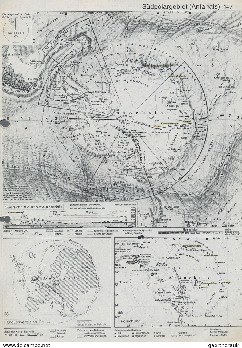24943 Thematik: Antarktis / Antarctic: 1939/2000 (ca.), "Amerikanische Expedtitonen Und Postämter In Der A - Sonstige & Ohne Zuordnung
