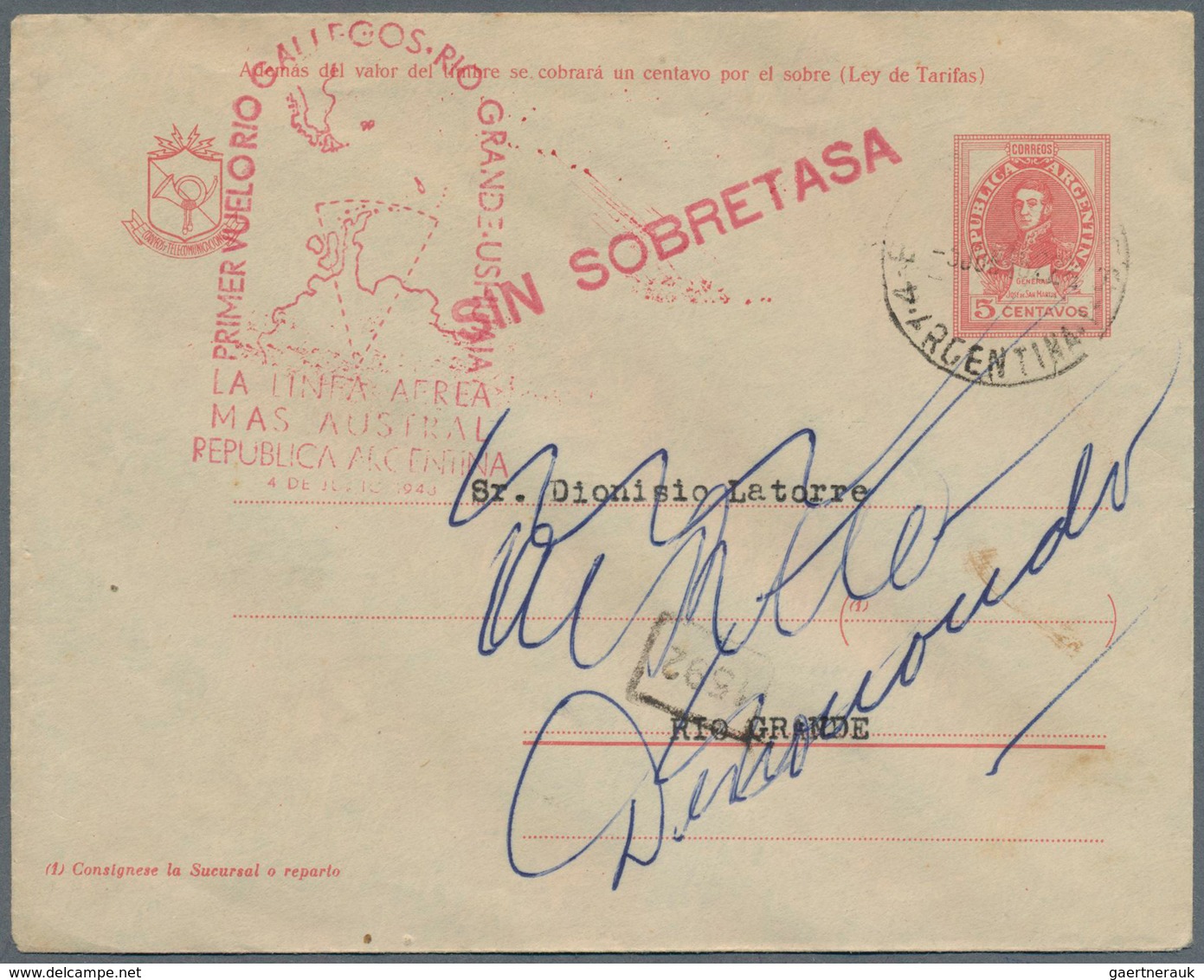 24946 Thematik: Antarktis / Antarctic: 1948/1987, Collection Of Apprx. 200 Covers Bearing Argentinian Fank - Autres & Non Classés