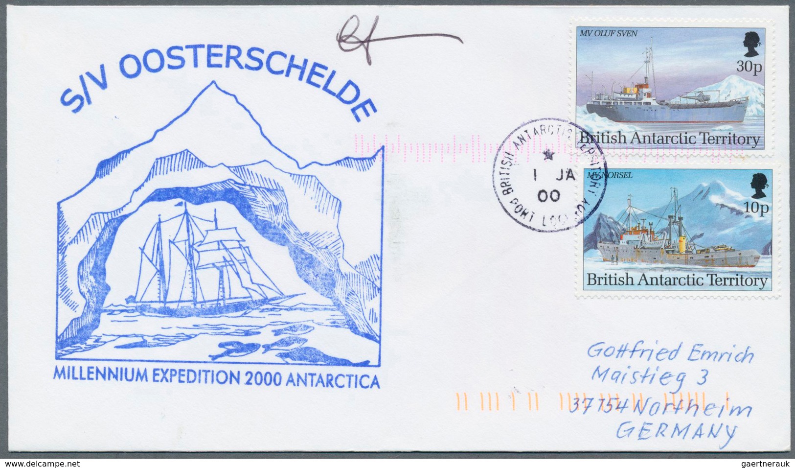 24952 Thematik: Antarktis / antarctic: 1970/2010 (ca.), most sophisticated balance of apprx. 1500+ (fairly