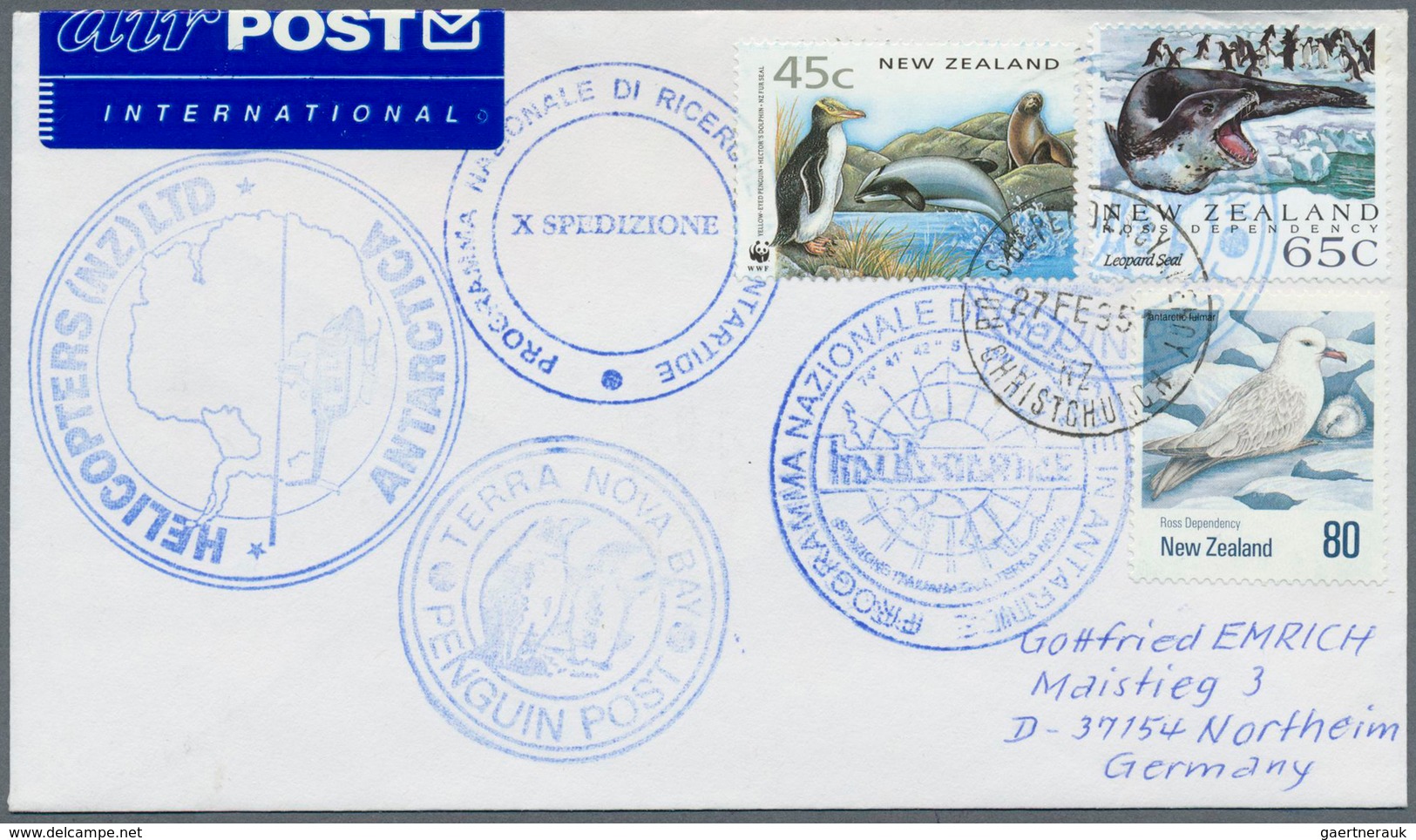 24952 Thematik: Antarktis / antarctic: 1970/2010 (ca.), most sophisticated balance of apprx. 1500+ (fairly