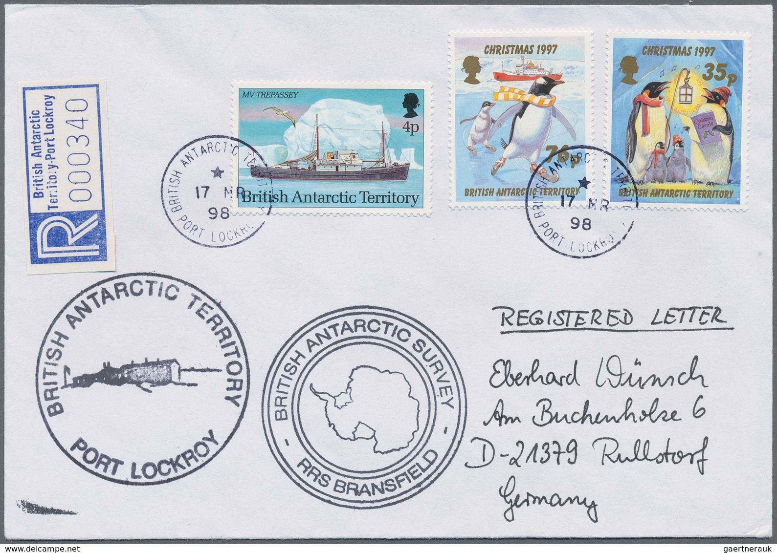 24958 Thematik: Antarktis / Antarctic: 1986/2004 (approx), British Antarctic Territory. Versatile Collecti - Autres & Non Classés