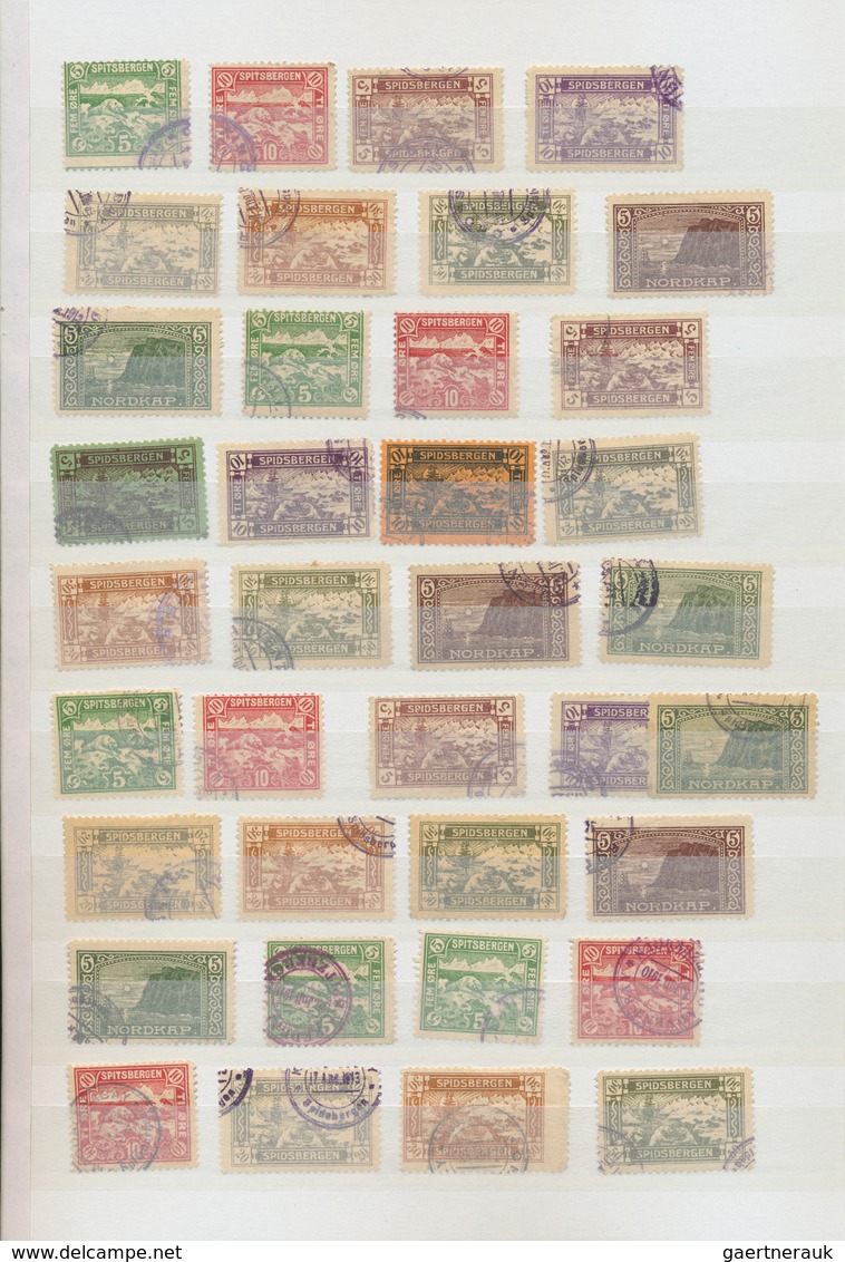 24962 Thematik: Arktis / Arctic: 1874/1935 (ca.), Specialised Assortment Incl. Four Austrian 1874 Vignette - Autres & Non Classés