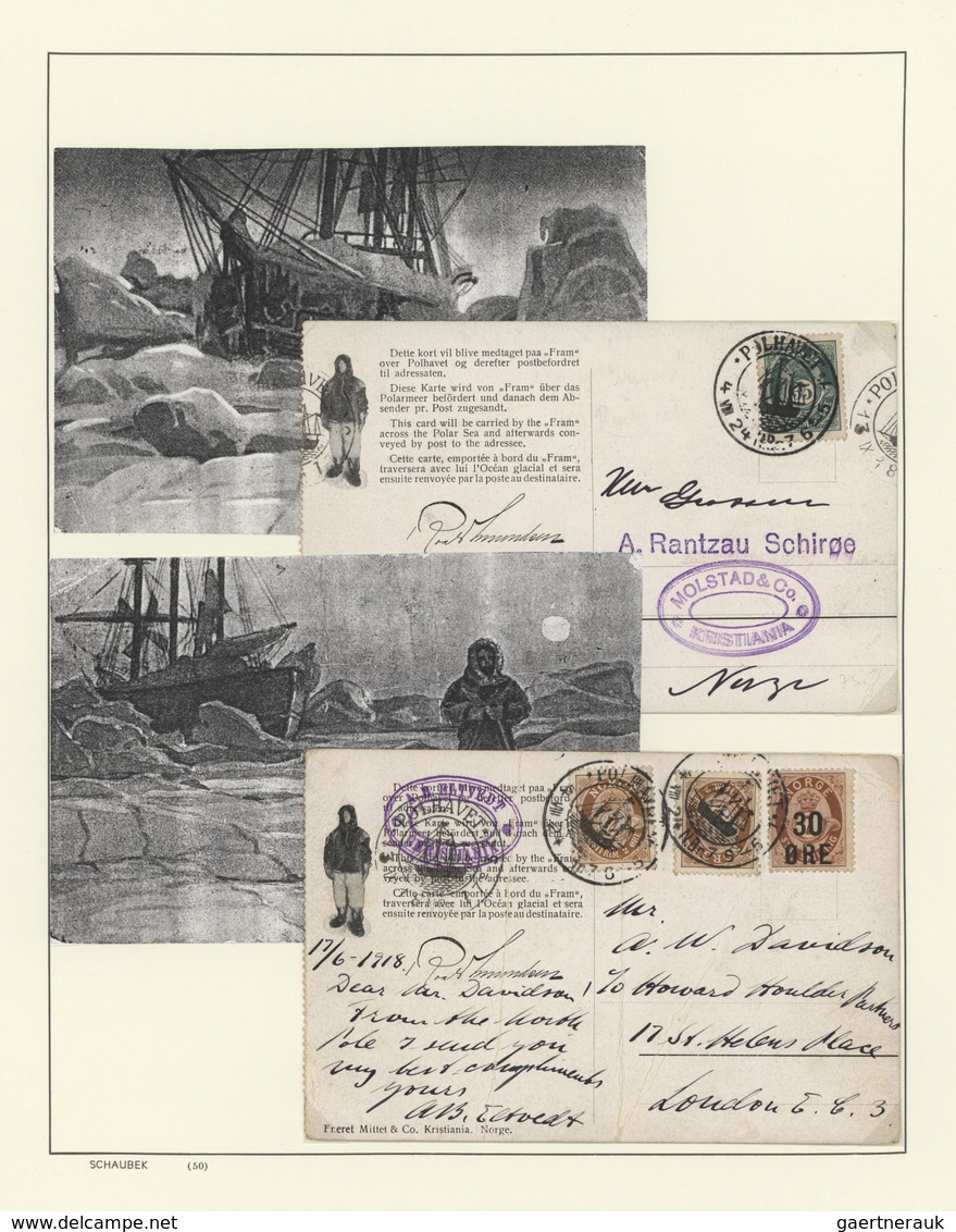 24963 Thematik: Arktis / Arctic: 1918/1994, Collection Of Apprx. 316 Covers/cards Plus A Good Range Of Sta - Autres & Non Classés