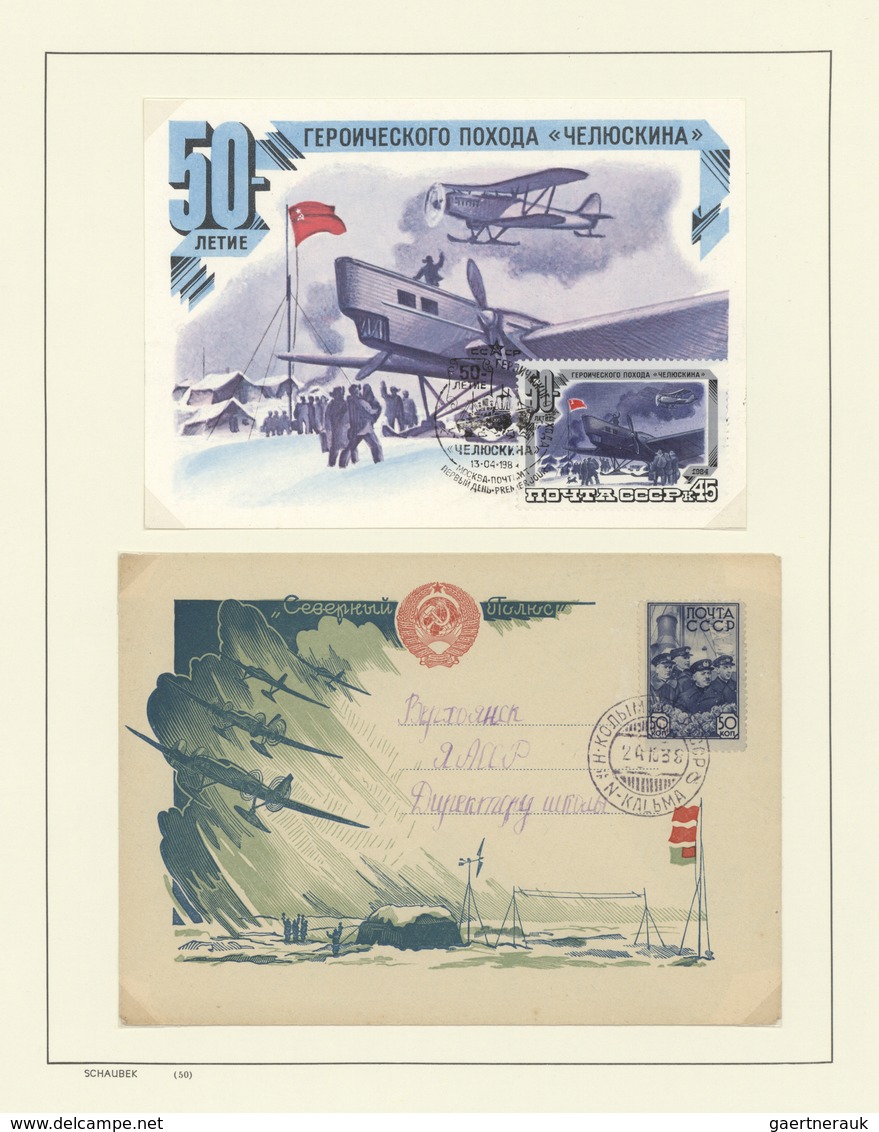 24963 Thematik: Arktis / Arctic: 1918/1994, Collection Of Apprx. 316 Covers/cards Plus A Good Range Of Sta - Altri & Non Classificati