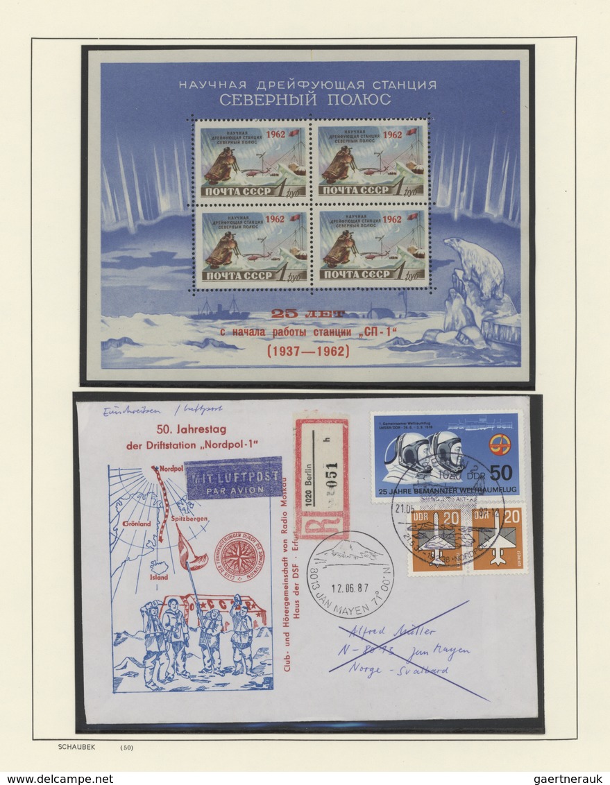 24963 Thematik: Arktis / Arctic: 1918/1994, Collection Of Apprx. 316 Covers/cards Plus A Good Range Of Sta - Sonstige & Ohne Zuordnung