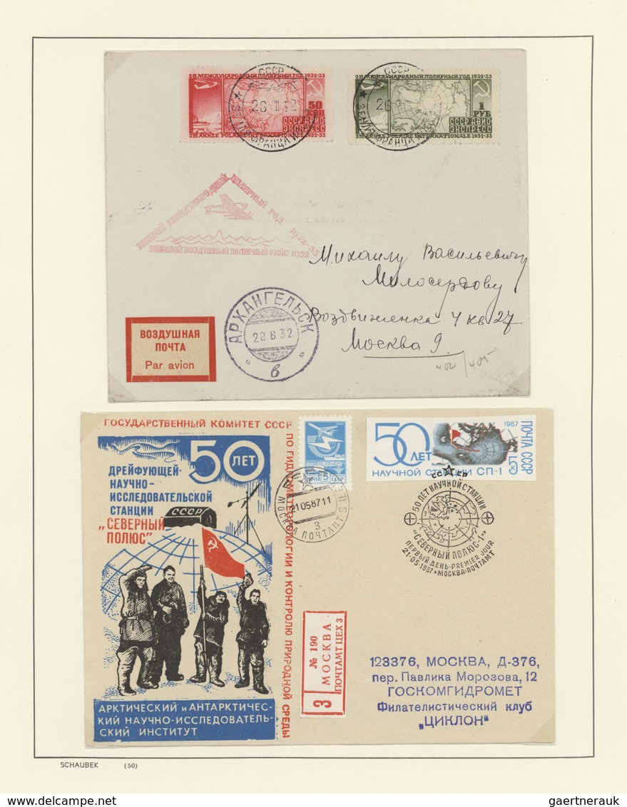 24963 Thematik: Arktis / Arctic: 1918/1994, Collection Of Apprx. 316 Covers/cards Plus A Good Range Of Sta - Altri & Non Classificati