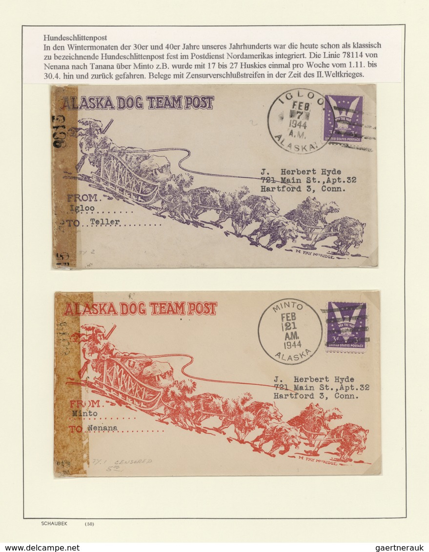 24963 Thematik: Arktis / arctic: 1918/1994, collection of apprx. 316 covers/cards plus a good range of sta