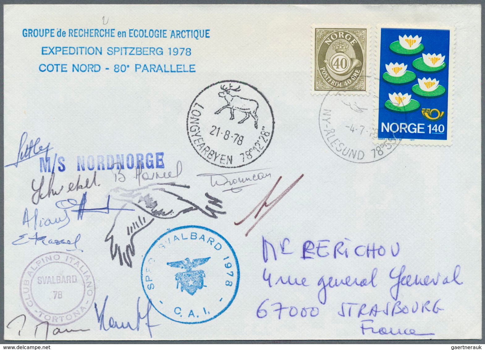 24969 Thematik: Arktis / Arctic: 1973/1994, NORWAY, Interesting Collection Of Apprx. 110 Arctic Covers And - Autres & Non Classés
