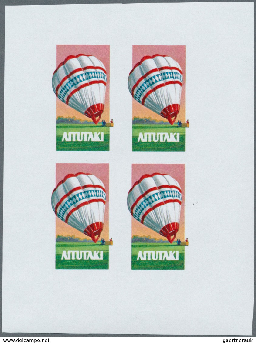 24983 Thematik: Ballon-Luftfahrt / Balloon-aviation: 1970/1990 (ca.), Assortment Of 38 Positions Incl. Spe - Arbres