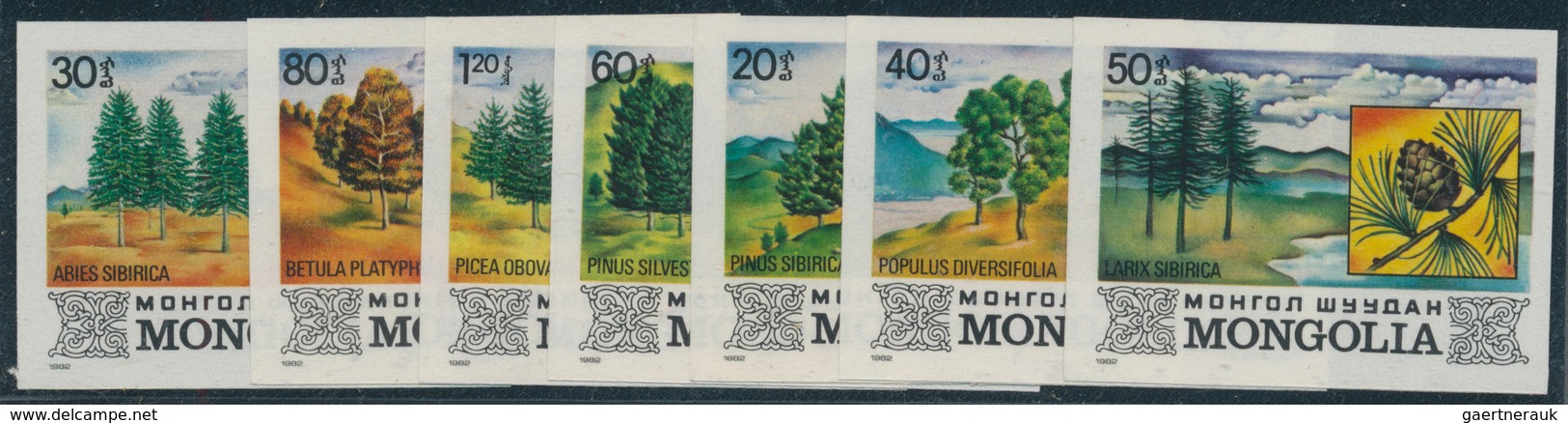 24986 Thematik: Bäume / Trees: 1933/2005 (approx), Various Countries. Accumulation Of 79 Items Showing A G - Arbres