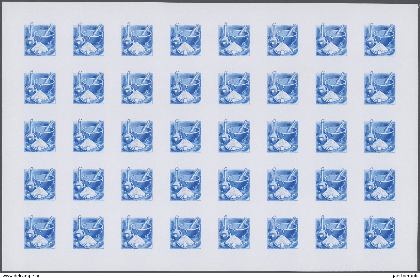 24996 Thematik: Chemie / Chemistry: 1970, Rwanda. Progressive Proofs Set Of Sheets For The Issue 150th ANN - Chimie