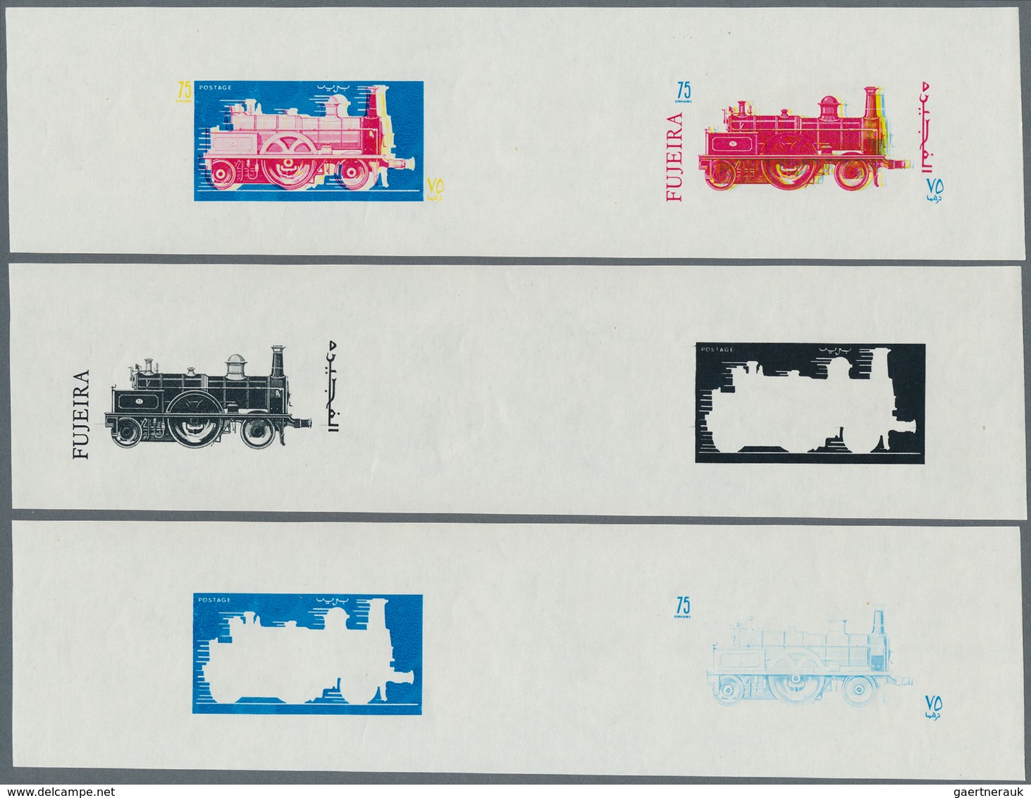 25020 Thematik: Eisenbahn / Railway: 1970/2000 (ca.), Assortment Of 90 Positions Incl. Specialities On Pre - Trains