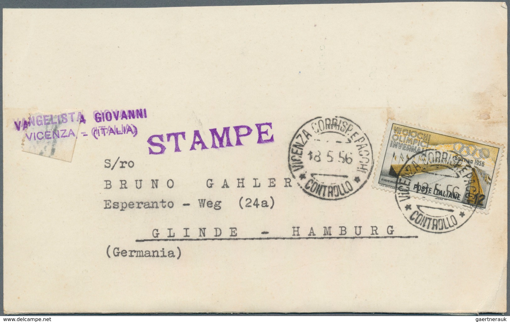 25033 Thematik: Esperanto: 1948/1970 (ca.), 90 interesting postcards and stationaries, mostly sent to or f