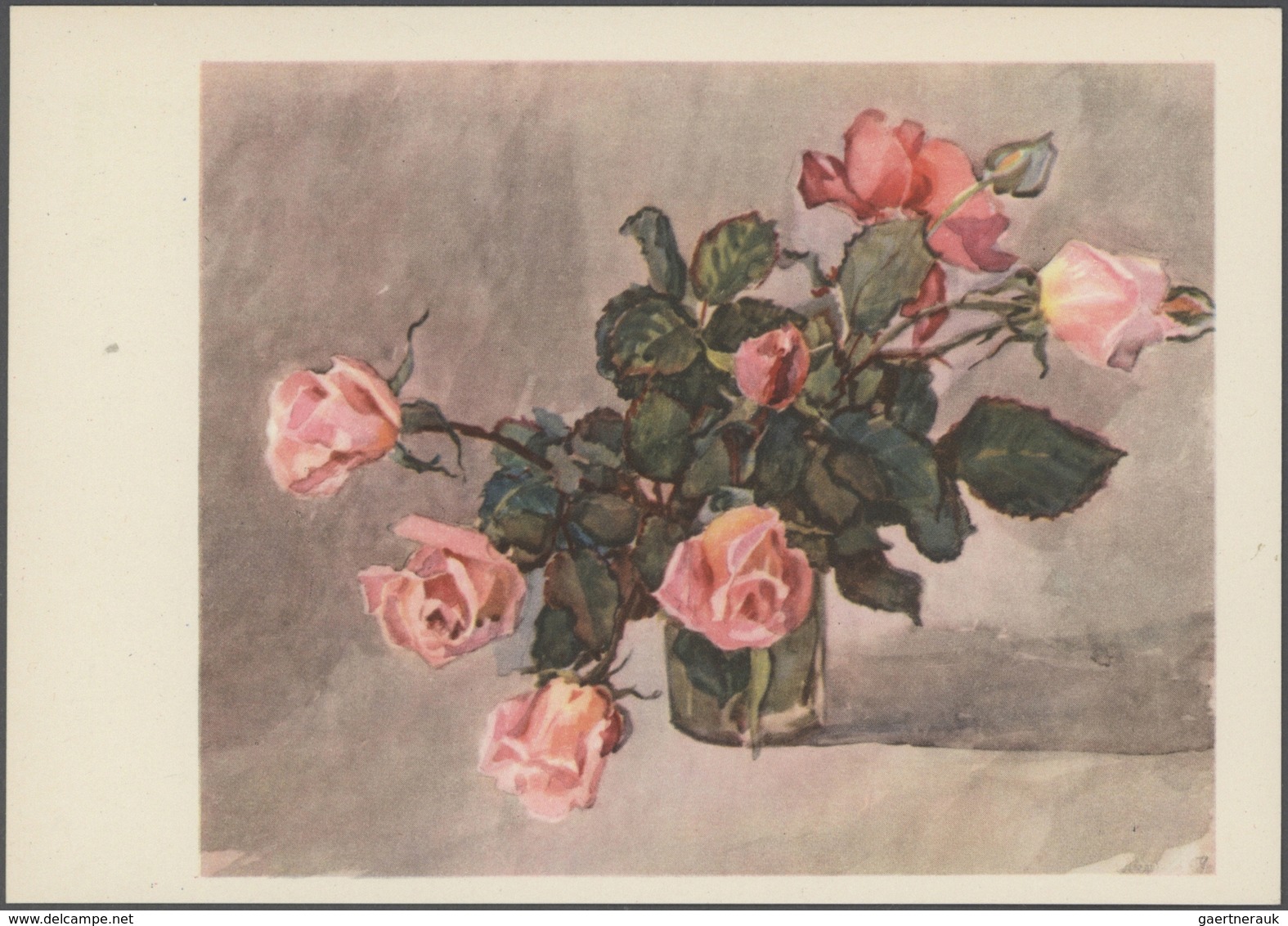 25091 Thematik: Flora-Rosen / Flora-roses: 1960/2000 (approx), Various Countries. Bouquet Of 96 Roses (col - Roses