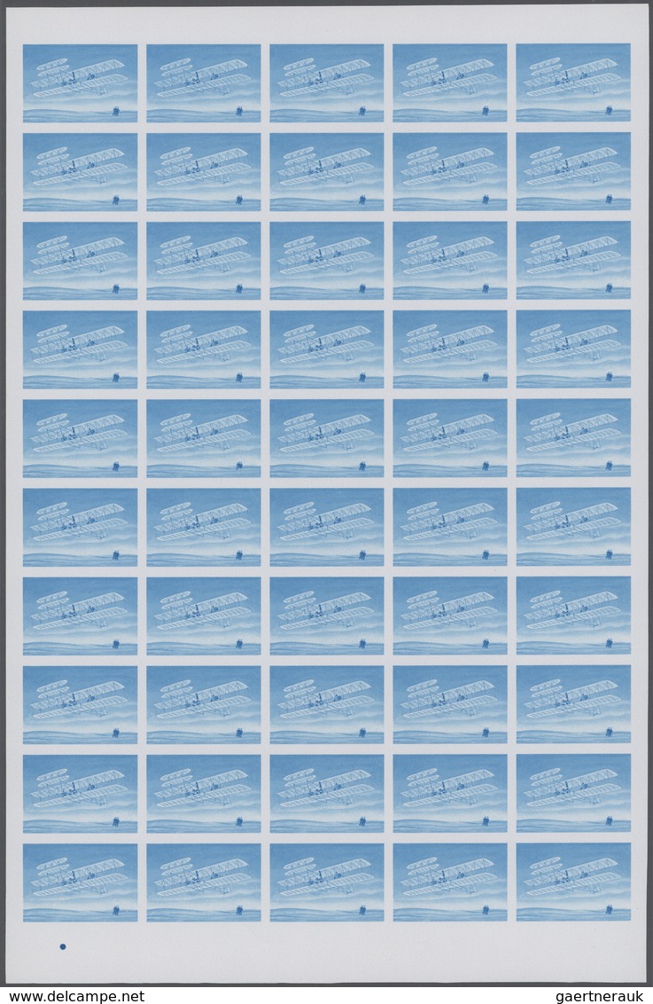 25105 Thematik: Flugzeuge, Luftfahrt / Airoplanes, Aviation: 1978, Samoa. Progressive Proofs Set Of Sheets - Avions