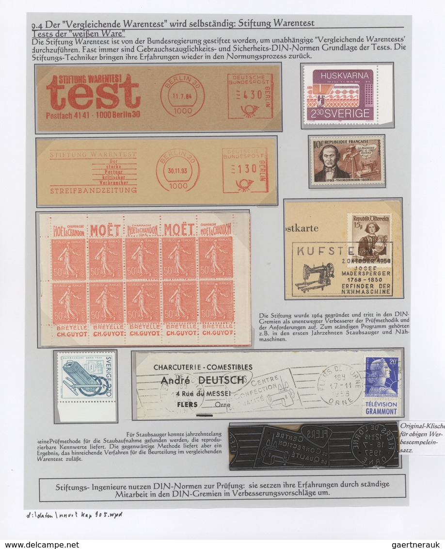 25120 Thematik: Industrie, Handel / Industry, Trading: NORM/STANDARDS 1722/1997 (ca.), Unparalleled And Al - Non Classés