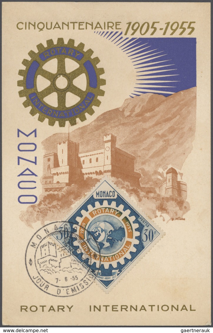 25132 Thematik: Internat. Organisationen-Rotarier / Internat. Organizations-Rotary Club: 1955/2007, Accumu - Rotary, Lions Club