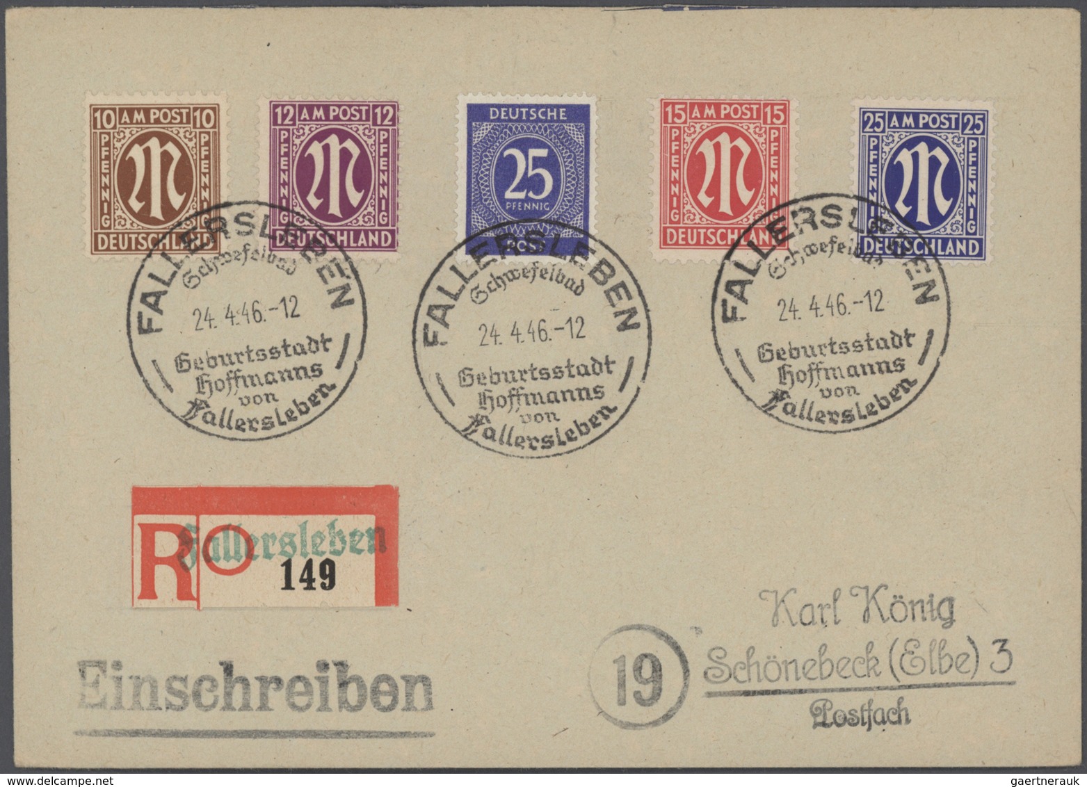 25228 Thematik: Musik / music: 1946/55 (ca.), BRD, Sammlung von etwa 1150 versch. Belegen in 3 Alben mit S