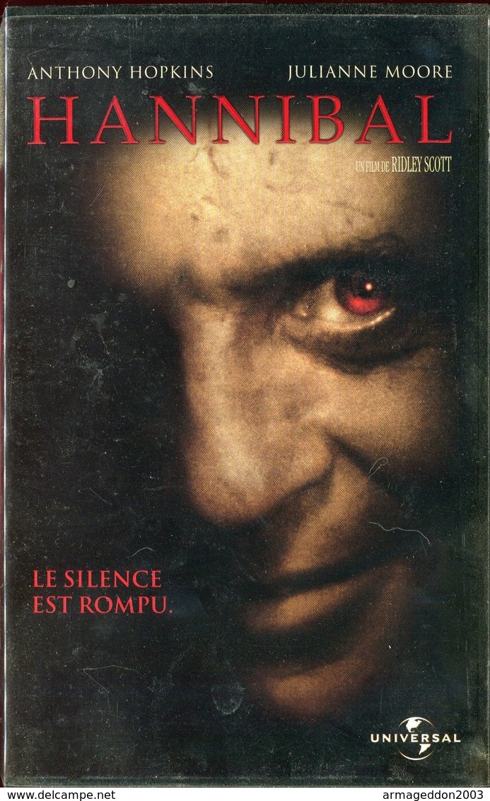 K7 VHS CASSETTE VIDEO - HANNIBAL LE SILENCE EST ROMPU - Action, Adventure