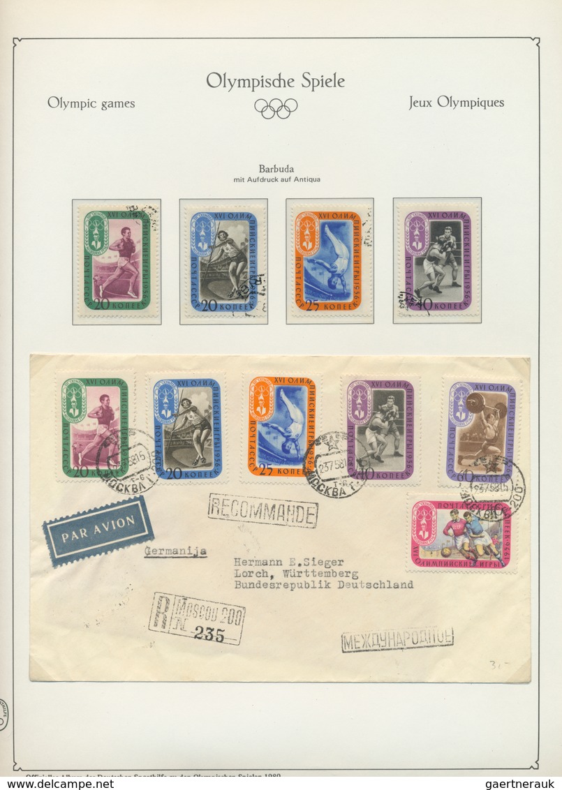 25258 Thematik: Olympische Spiele / olympic games: 1896/2008, MOST COMPREHENSIVE AND ALL-EMBRACING COLLECT